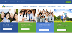 Desktop Screenshot of cynergycare.com